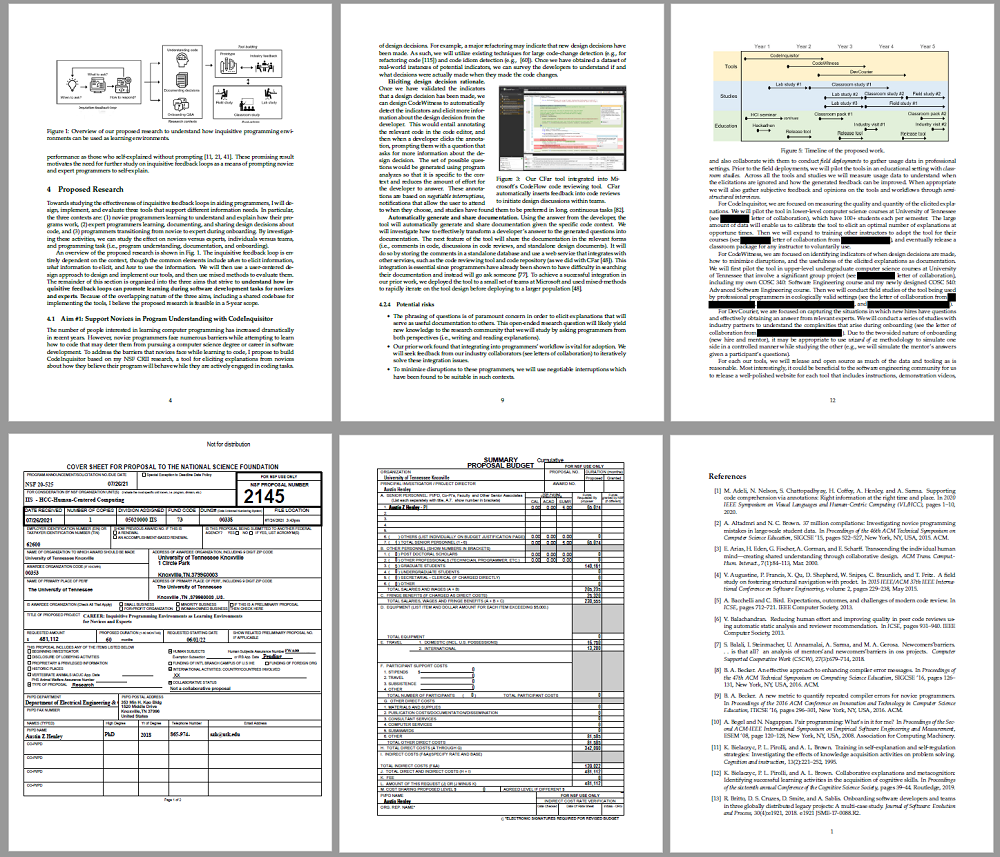 What A 500 000 Grant Proposal Looks Like Austin Z Henley   Grantpages 